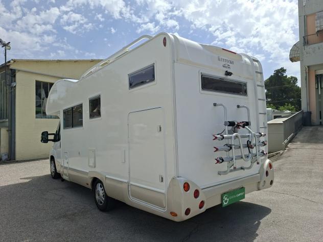 CAMPER RIMOR DUCATO MANSARDATO 6 POSTI GARAGE CLIMATIZZATORE FOTOVOLTAICO CAMPEGGIO USATI GENERALI 1728 - Foto 3