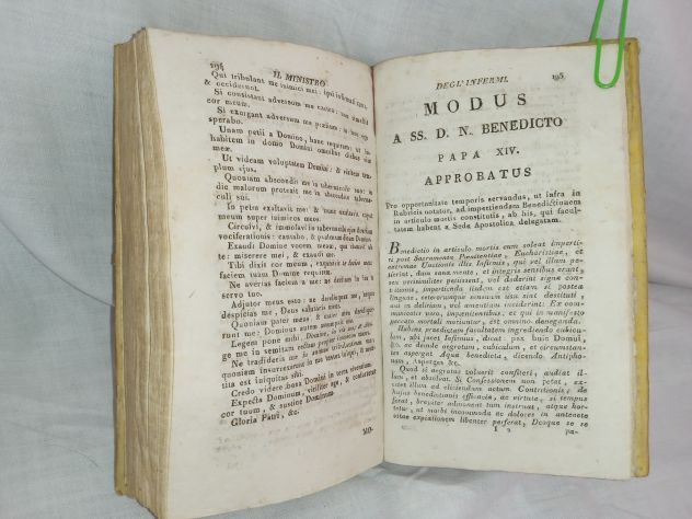 il Ministro degli infermi del Padre Carlo Solfi aiuto alla buona morte 1818 - Foto 4