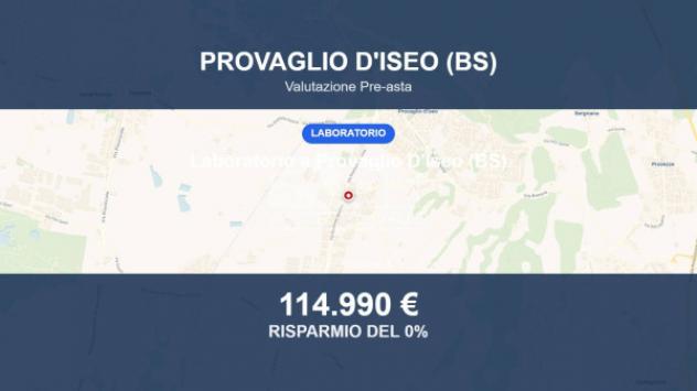 Immobile in asta di 499 m² in vendita a Provaglio d'Iseo