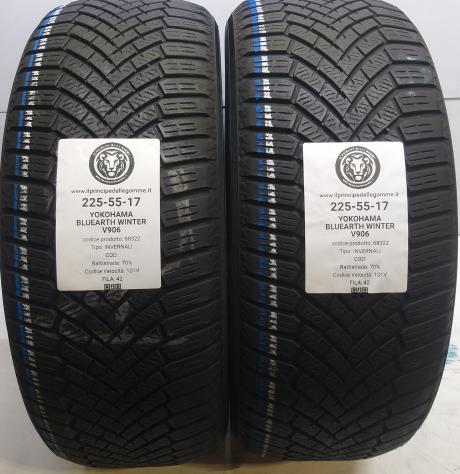 2 GOMME 225 55 17 YOKOHAMA A68322