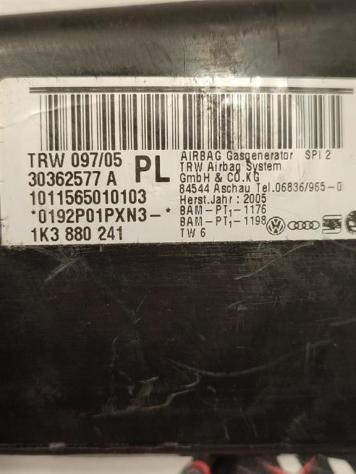 AIRBAG SEDILE SINISTRO VOLKSWAGEN Golf 5 Berlina 1K3880241 (0308) - Foto 2