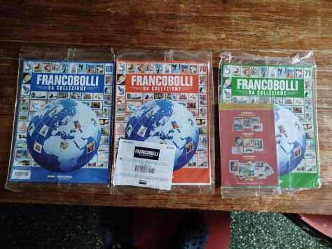 Francobolli da collezione n. 69, 70, 71