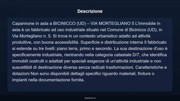 Immobile in asta di 2000 m² in vendita a Bicinicco - Foto 5