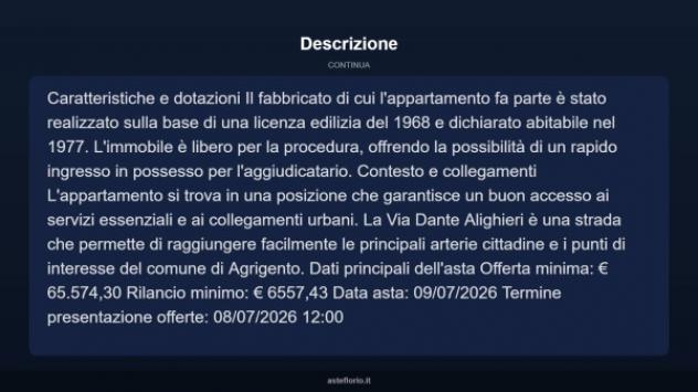 Immobile in asta di 100 m² in vendita a Agrigento - Foto 17