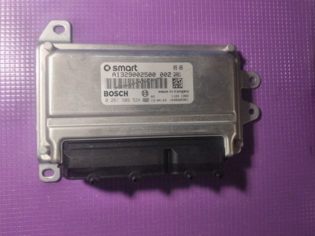 ECU SMART Fortwo 1.0 Mhd Cabrio BOSCH 0261S09524 A1329002500 Centralina 0261S09