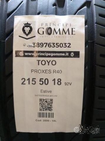 4 gomme 215 50 18 toyo a2099 - Foto 2