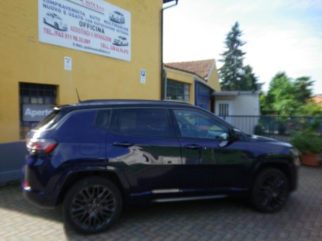Jeep Compass 1.3 Turbo T4 240 CV PHEV AT6 4xe S - FOUL OPTIONAL INTERNI IN PELLE RISCALDATI.. - Foto 10
