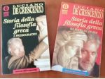 Luciano De Crescenzo - Storia della Filosofia Greca 2 vol. - Oscar Mondadori