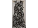 VESTITO SMANICATO H&M BIANCO/NERO