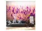 Fotomurale Adesivo Nel Parto Con Fiori Viola Arredalacasa