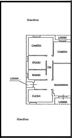 Vendita Appartamento indipendente da 90 mq  con giardino
