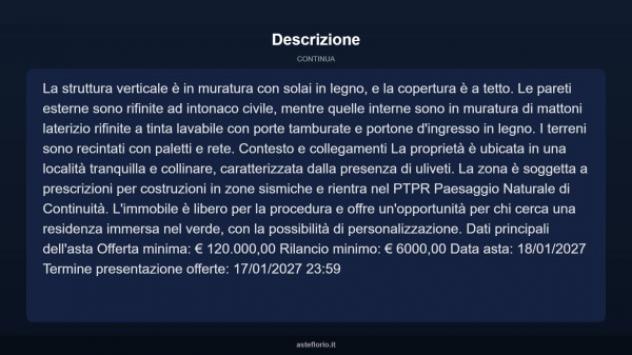 Immobile in asta di 123 m² in vendita a Olevano Romano - Foto 12
