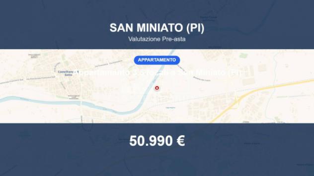 Immobile in asta di 58 m² in vendita a San Miniato