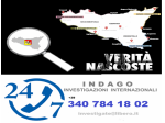 INDAGO INVESTIGATORE PRIVATO Investigazioni Private Sicilia ed Italia