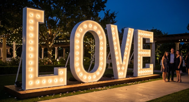 Scritta Luminosa LOVE Gigante