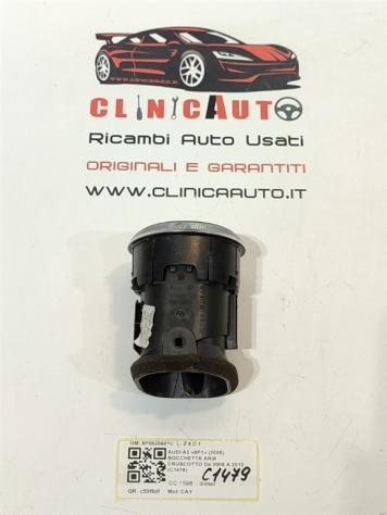 BOCCHETTE ARIA CRUSCOTTO AUDI A3 Serie (8P1) 8P0820901C CAY (0812) - Foto 3