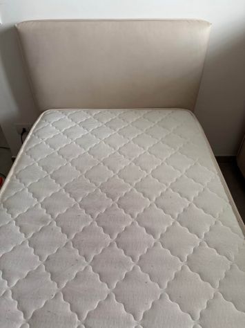 Letti singoli contenitore 100×200 con materasso Memory 90×190