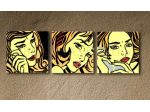 Quadro moderno Roy Lichtenstein dipinto a mano