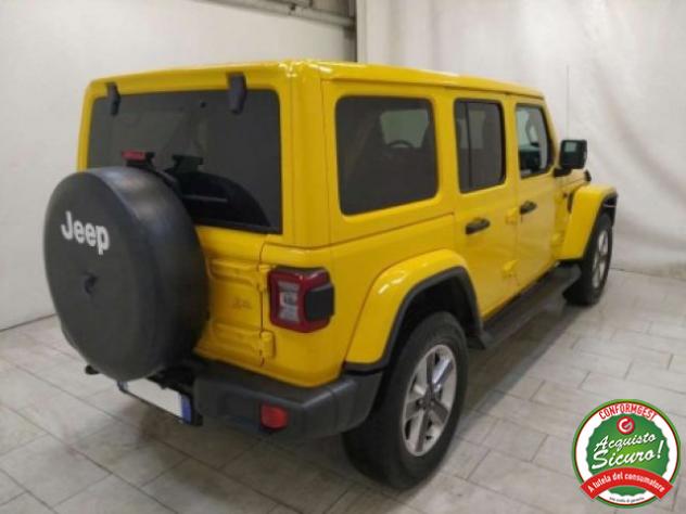 JEEP Wrangler 2.2 Mjt II Unlimited Sahara automatico rif. 23371721 - Foto 4