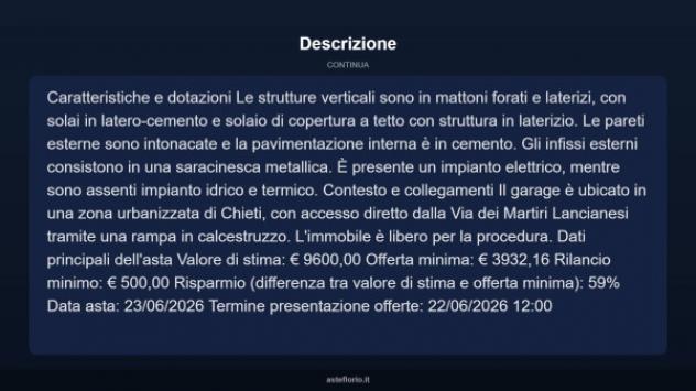Immobile in asta di 16 m² in vendita a Chieti - Foto 6