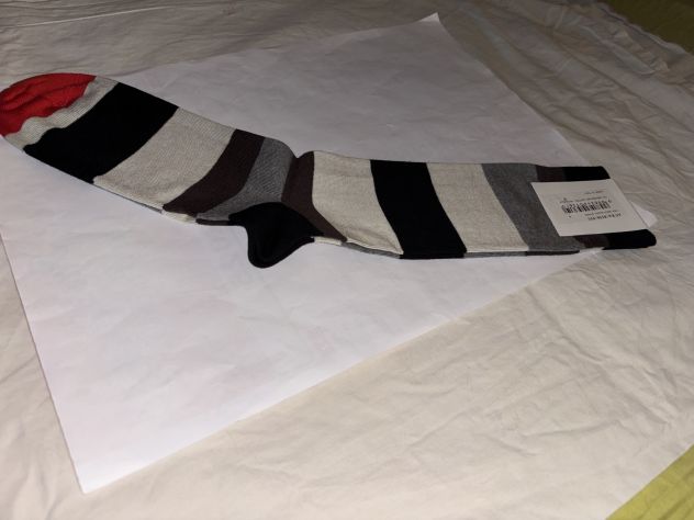 1 PAIO DI CALZE NUOVE DA UOMO FIRMATE ORIGINALI”PAUL SMITH”MADE IN ITALY TAGLIA - Foto 8