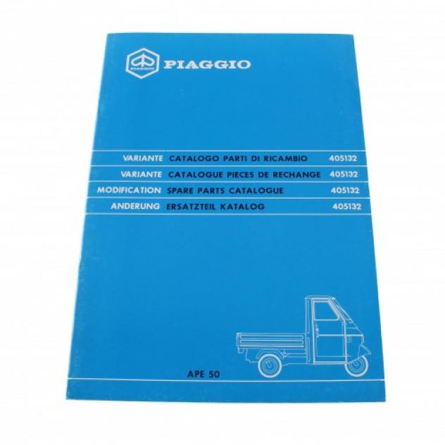 Variante catalogo parti di ricambio Piaggio Ape 50