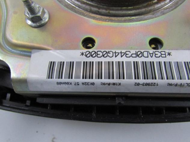 0K32B677F0 KIT AIRBAG KIA RIO 1.3 B 60KW 5M 5P (2003) RICAMBIO USATO 601816000A - Foto 7