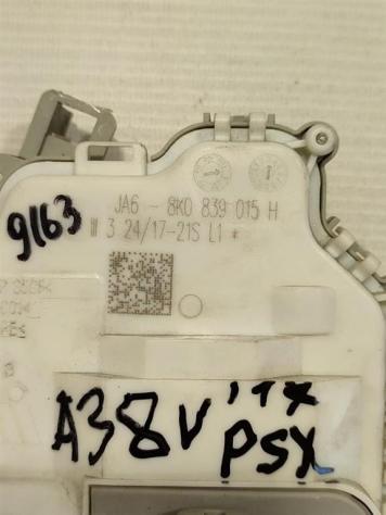 SERRATURA POSTERIORE SINISTRA AUDI A3 Sportback Serie (8VF) 8K0839015H (16) - Foto 3