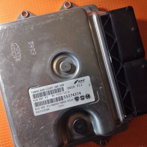 Centralina computer motore Fiat Panda 1.3JTD 55274374 9DF.P1 - Foto 2