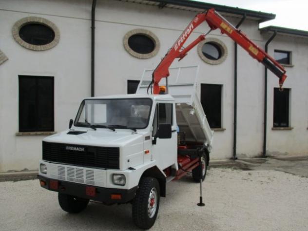 BREMACH GR 45 Ql. Ribaltabile 4x4 con gru Ferrari rif. 17689699 - Foto 2