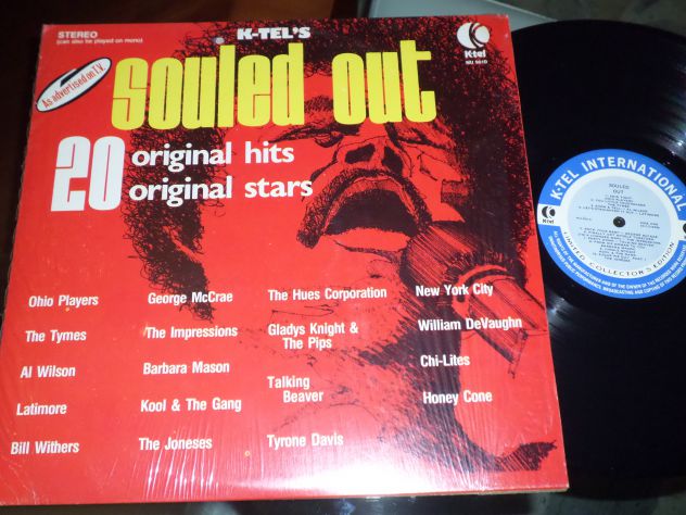 SOULED OUT 20 Original Hit 1975 - LP / 33 giri Bill Withers, Chi-Lights - K-tel