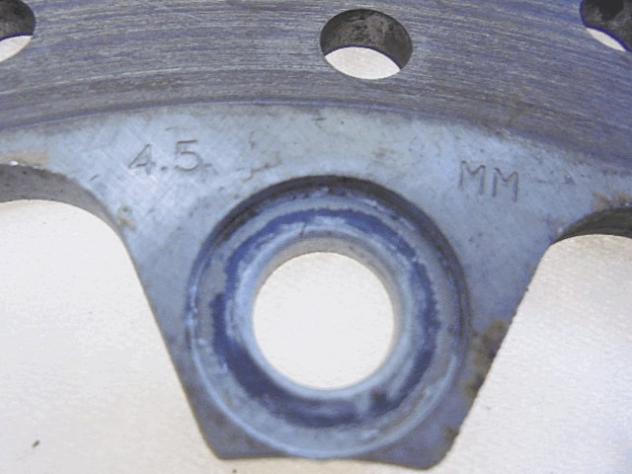 DISCO FRENO POSTERIORE KAWASAKI ER-6 F 2009 - 2011 410800200 REAR BRAKE DISC - Foto 2