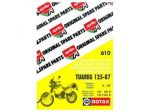Catalogo ricambi Aprilia Tuareg 125 Rotax