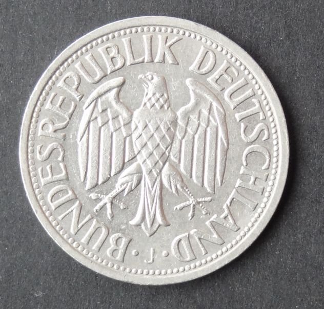 Germania RF 1954-1961-J monete 1 Mark - Foto 4