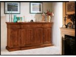 Credenza 4 porte 4 cassetti arte povera cod 11524