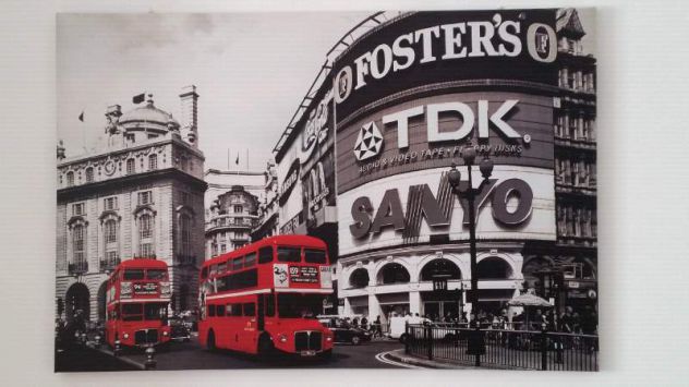 Quadro Piccadilly Circus Londra 120x80x3 - Foto 2