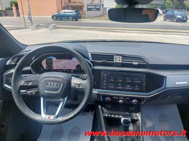 AUDI Q3 SPB 35 TFSI S tronic S line edition Identity Black rif. 23935721 - Foto 8
