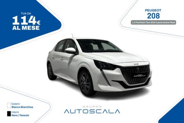 PEUGEOT 208 1.2 PureTech 75cv S&S Affaire Premium Pack rif. 23631672
