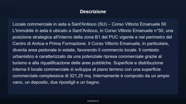 Immobile in asta di 321 m² in vendita a Sant'Antioco - Foto 4
