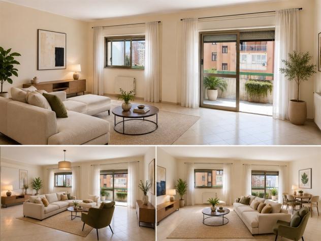 Elegante appartamento 6 vani al settimo piano con box esclusivo e tripla esposizione in Via D'Amelio - Foto 7