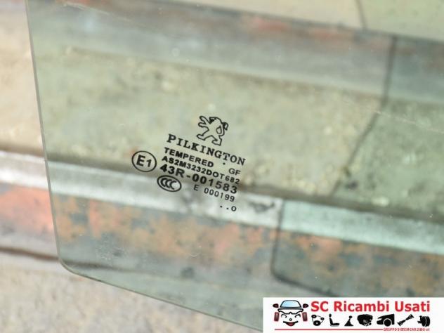 VETRO SCENDENTE ANTERIORE DESTRO PEUGEOT 207 2° Serie (09) - Foto 2