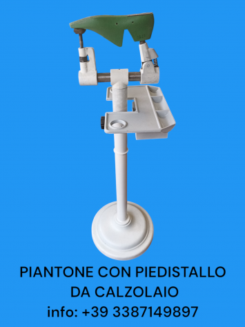 PIANTONE CON PIEDISTALLO DA CALZOLAIO