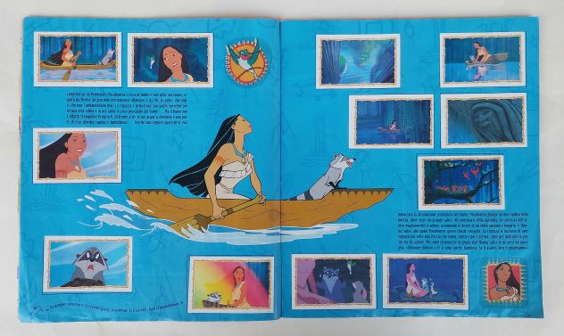 Disney's Pocahontas: La raccolta delle figurine Panini 1995 - Album completo - Foto 5