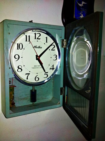 Orologio Vintage-Marca Meiko 400 Day Transistor clock - Foto 3