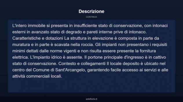 Immobile in asta di 36 m² in vendita a Sant'Arcangelo - Foto 9