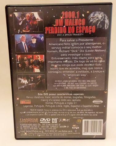 DVD 2000.1 Um maluco perdido no espaço com Leslie Nielsen, Pictures Start, 2000 - Foto 2