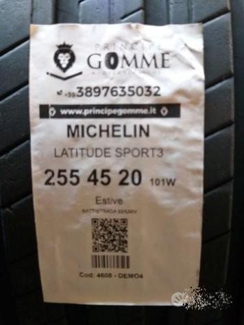 2 gomme 255 45 20 michelin a4608 - Foto 2