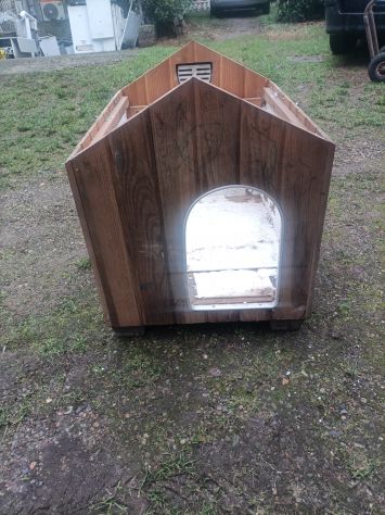Cuccia in legno di larice per cani medio piccoli - Foto 5