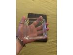 PORTACENERE/POSACENERE COME NUOVO MA VINTAGE VETRO TRASPARENTE FINE ANNI 90/2000