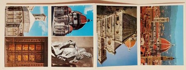 *RICORDO DI FIRENZE 50-VEDUTE IN CUSTODIA ORIGINALE NON DATATO RARO* SOUVENIR - Foto 2